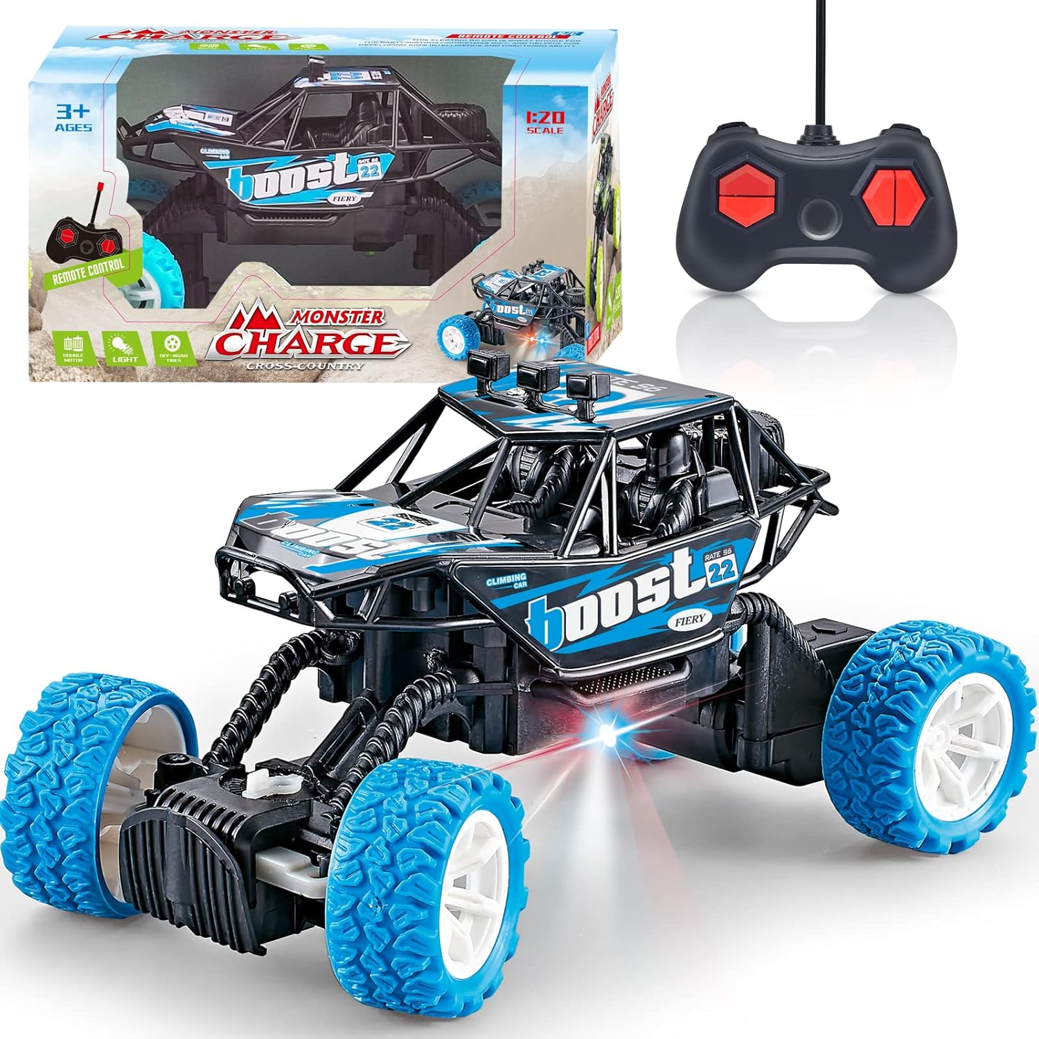 New Remote Control Car Off-road Climbing Car Children | Cross Country Climbing Car with Wireless Remote Control - Image 2