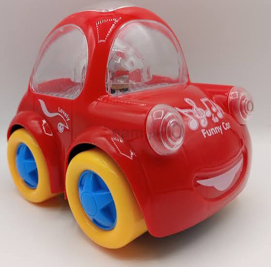 FunBlast | Funny Car Toy for Kids | 360° Rotating Stunt Car with Flashing Lights, Music & Sound | Bump and Go Action Toy | Musical Car Toy for Boys & Girls | Battery Operated Toy Car for Toddlers, Preschoolers & Children Ages 3+. - Image 2
